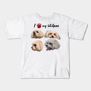 I love my Shihpoo Kids T-Shirt